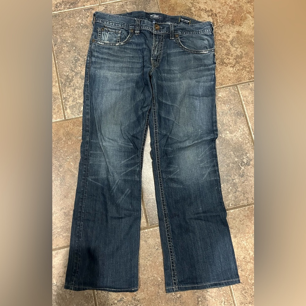 Silver Jeans Dark Blue Denim